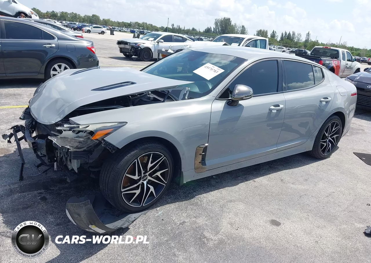 2022 Kia Stinger Gt-Line VIN:KNAE35LD0N6106409 - 2