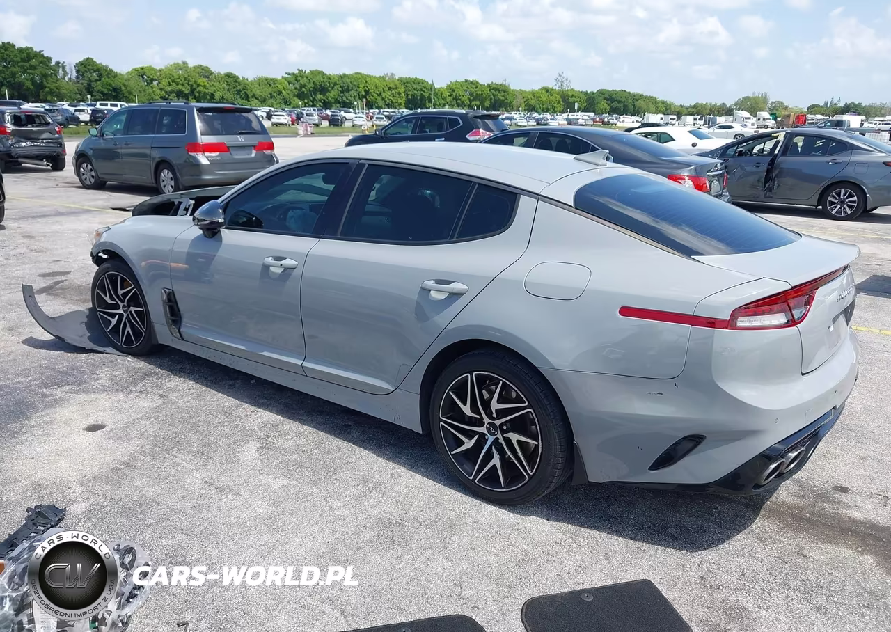 2022 Kia Stinger Gt-Line VIN:KNAE35LD0N6106409 - 3