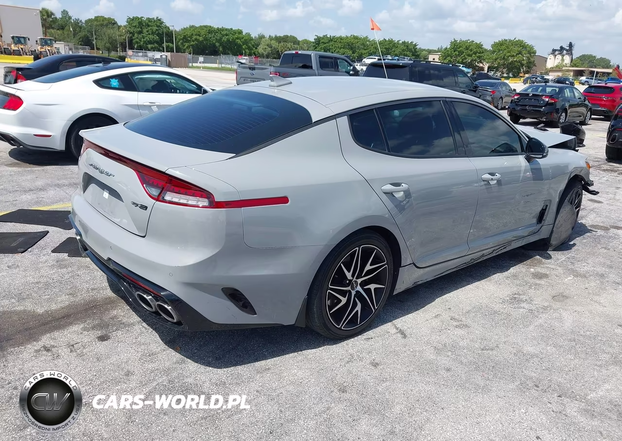 2022 Kia Stinger Gt-Line VIN:KNAE35LD0N6106409 - 4