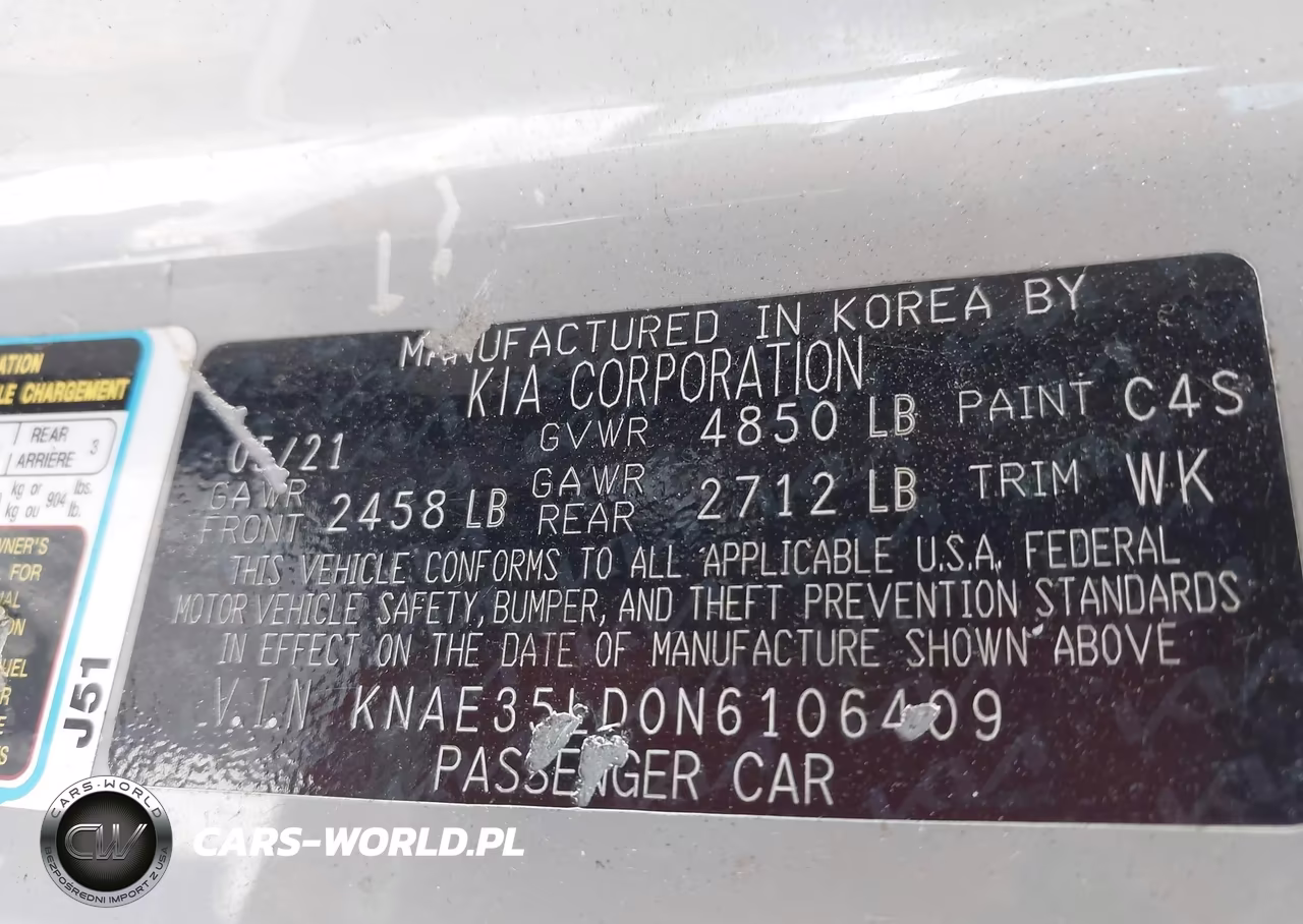 2022 Kia Stinger Gt-Line VIN:KNAE35LD0N6106409 - 9