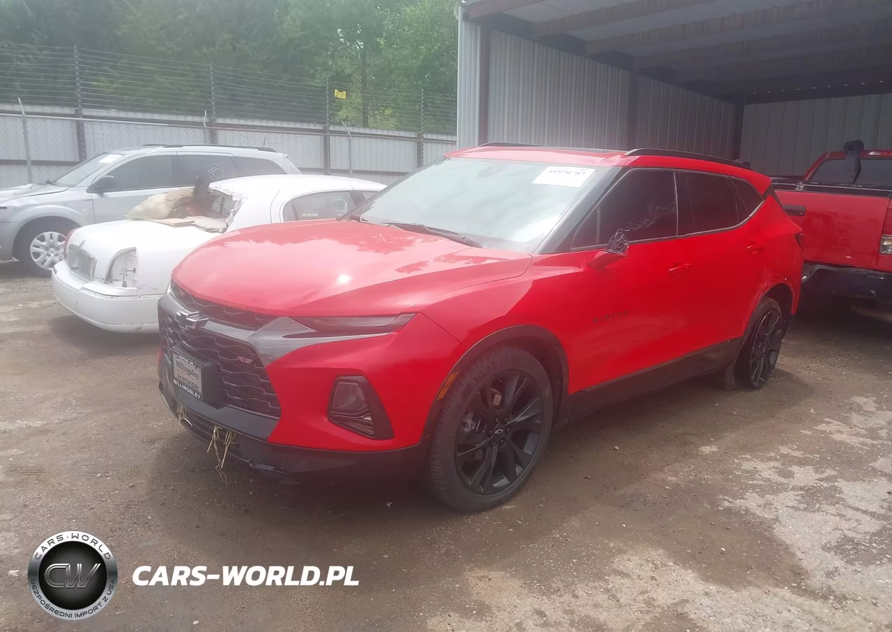 2021 Chevrolet Blazer Fwd Rs VIN:3GNKBERS3MS535074 - 2