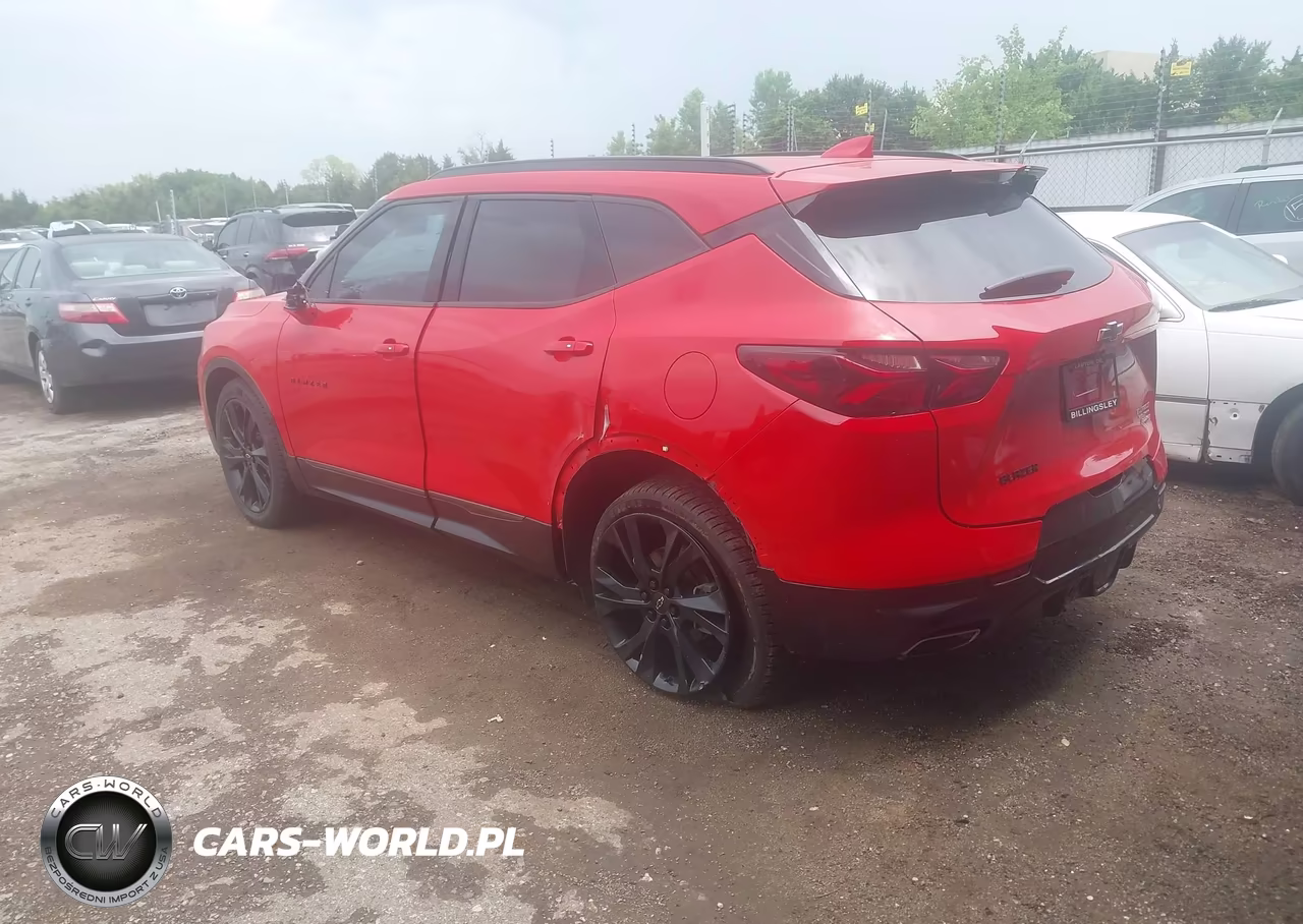 2021 Chevrolet Blazer Fwd Rs VIN:3GNKBERS3MS535074 - 3
