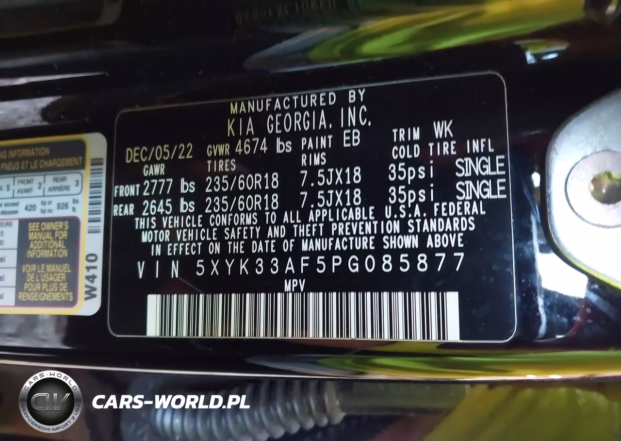 2023 Kia Sportage Ex VIN:5XYK33AF5PG085877 - 9