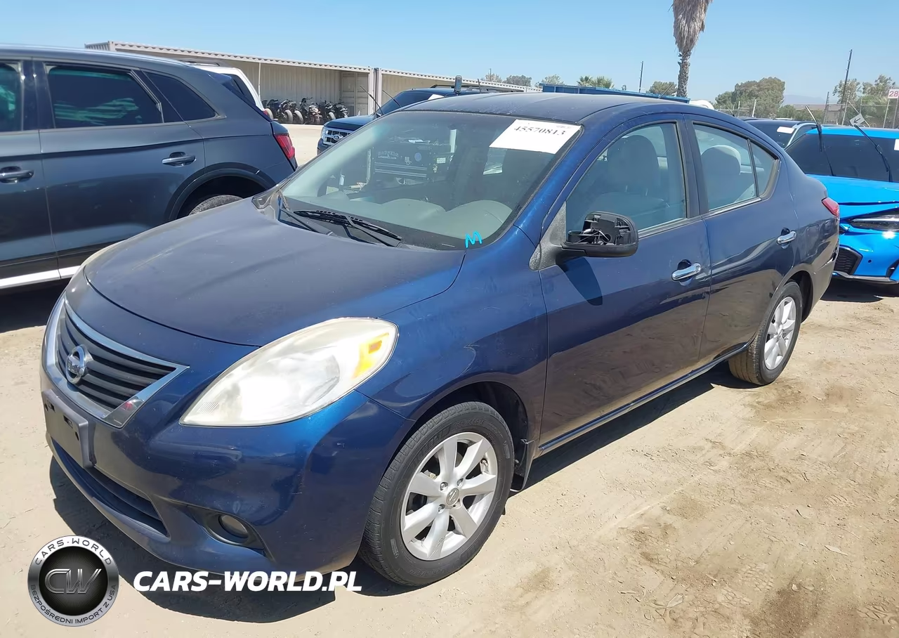 2012 Nissan Versa 1.6 Sl VIN:3N1CN7AP1CL934584 - 2