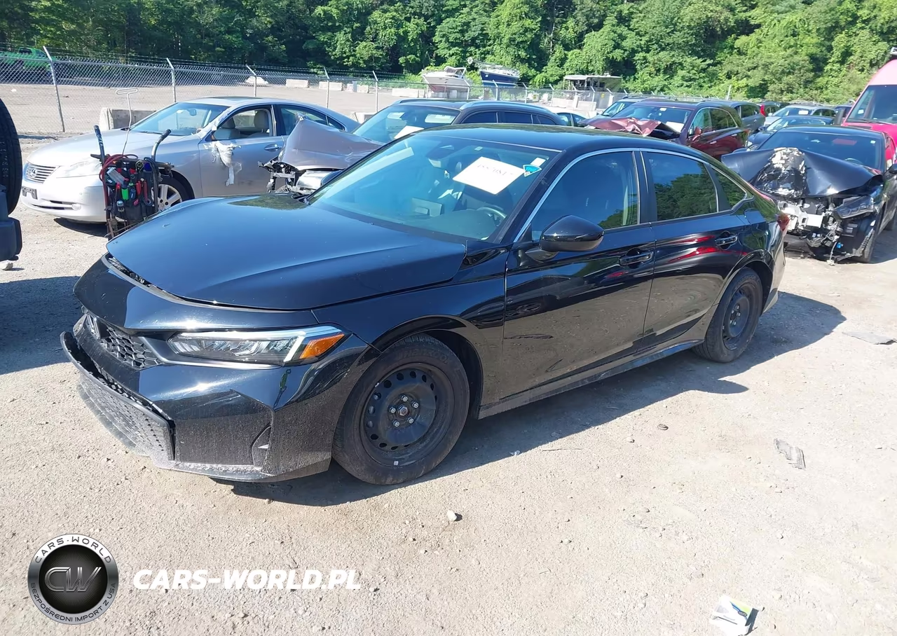 2025 HONDA CIVIC LX VIN:2HGFE2F26SH599745 - 2