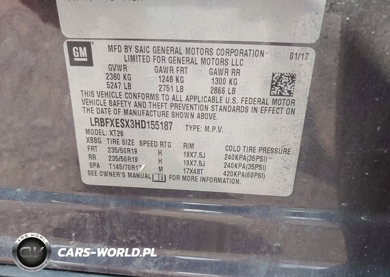 2017 Buick Envision Premium I VIN:LRBFXESX3HD155187 - 9