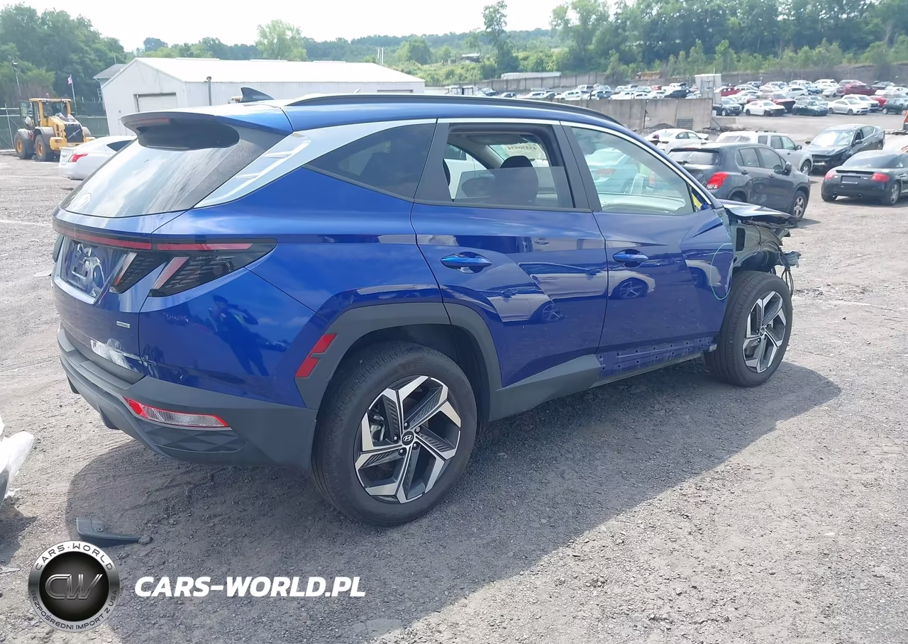 2024 Hyundai Tucson Sel VIN:5NMJFCDE1RH348817 - 4