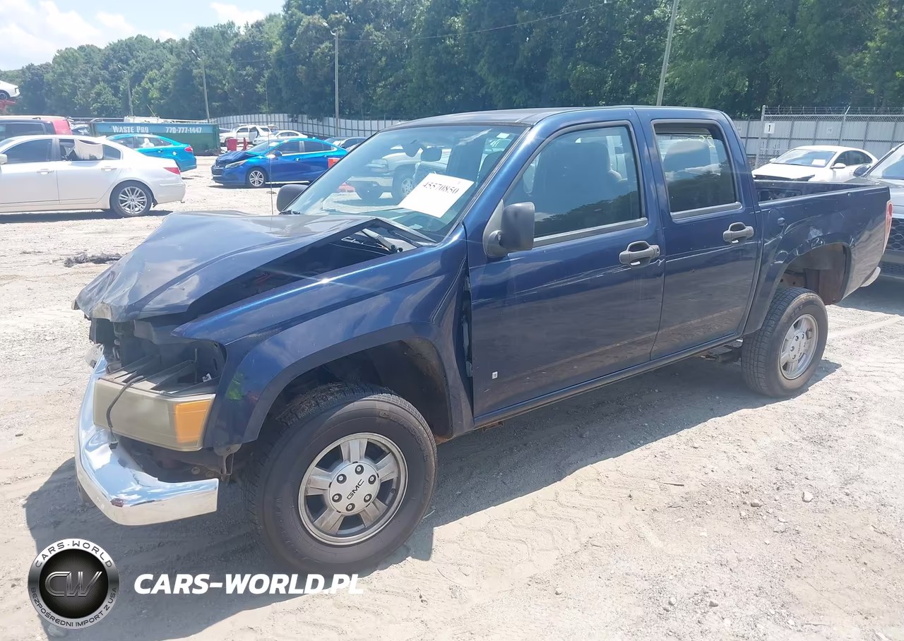 2007 GMC Canyon Sle1 VIN:1GTCS13E578118612 - 2