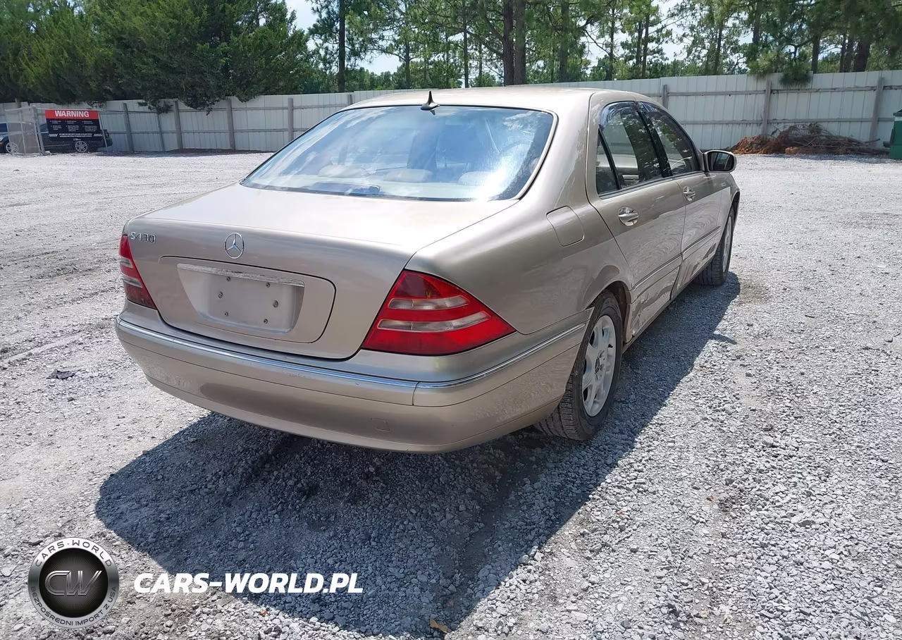 2001 Mercedes-Benz S 430 VIN:WDBNG70J01A167746 - 4