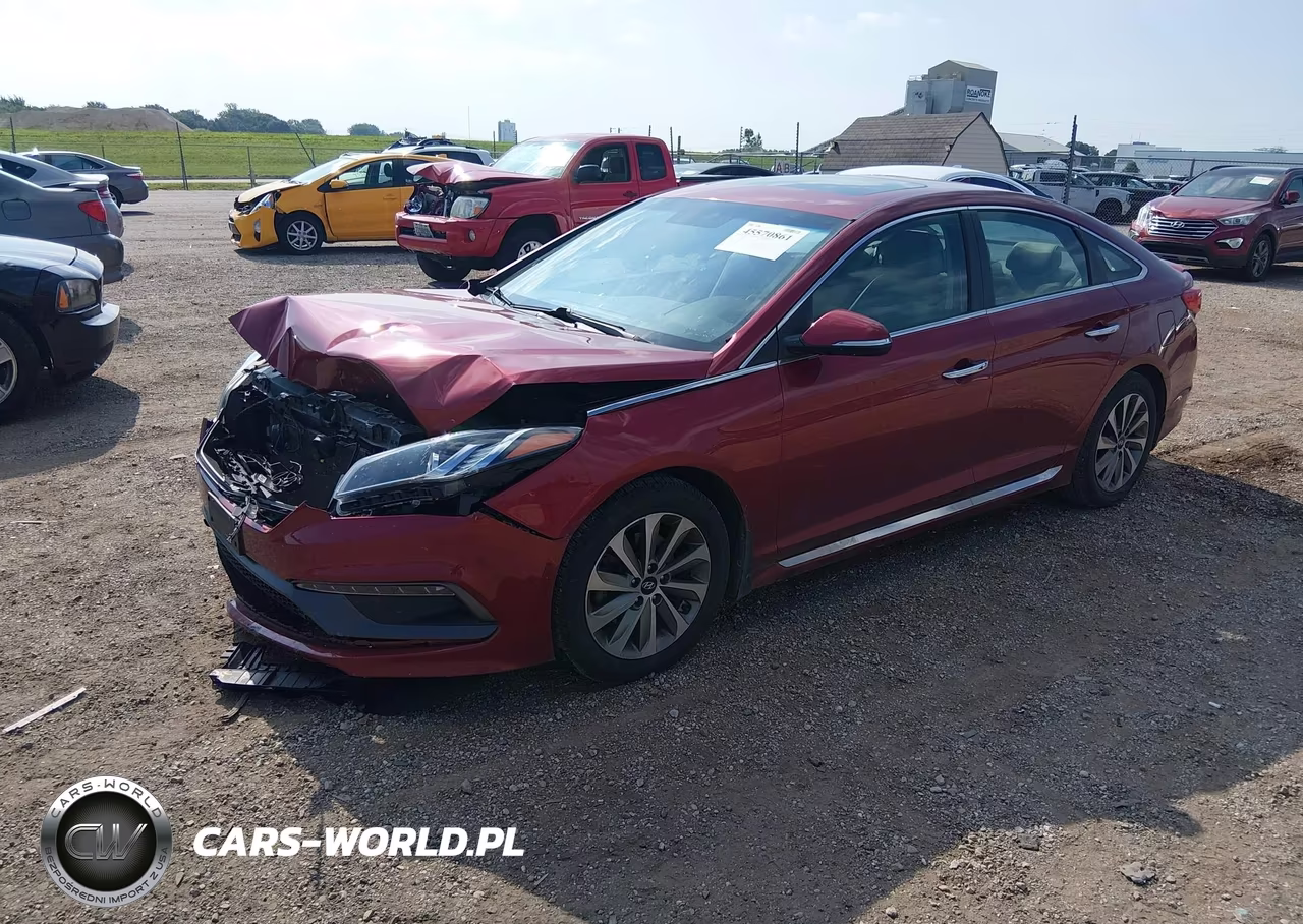 2016 Hyundai Sonata Sport VIN:5NPE34AF2GH302748 - 2