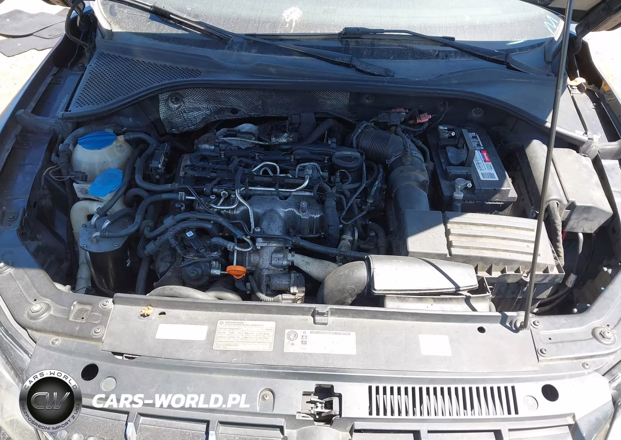 2012 Volkswagen Passat 2.0L Tdi Se VIN:1VWBN7A36CC063647 - 10