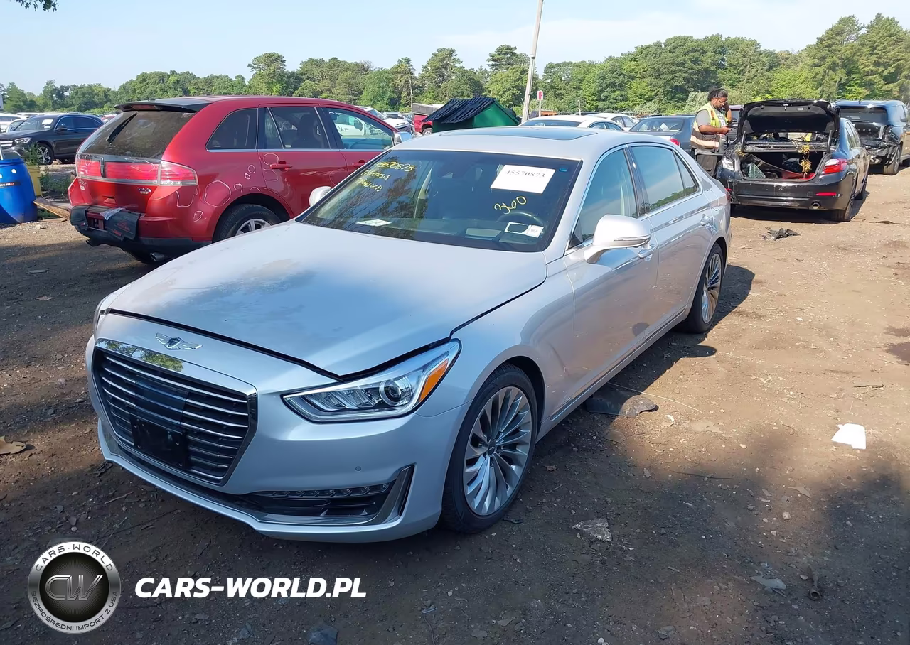 2017 Genesis G90 3.3T Premium VIN:KMHG34JA6HU034013 - 2