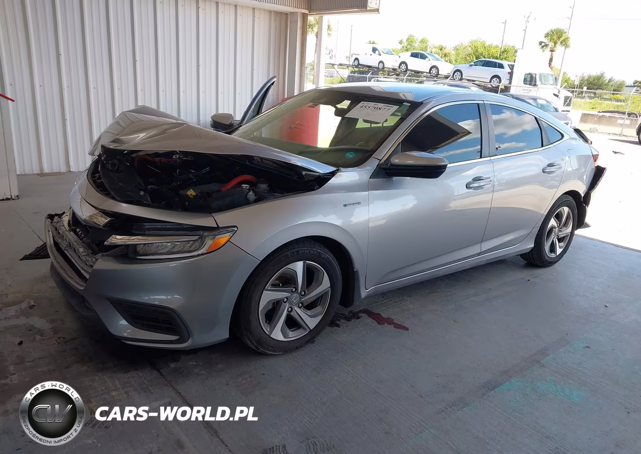 2019 Honda Insight Ex VIN:19XZE4F57KE030318 - 2