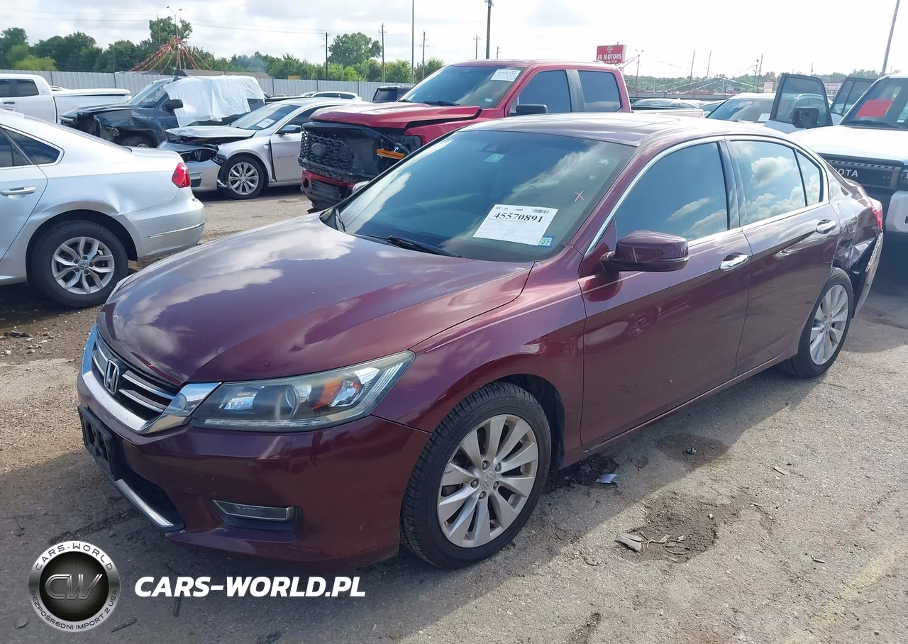 2013 Honda Accord Ex-L V-6 VIN:1HGCR3F83DA022822 - 2