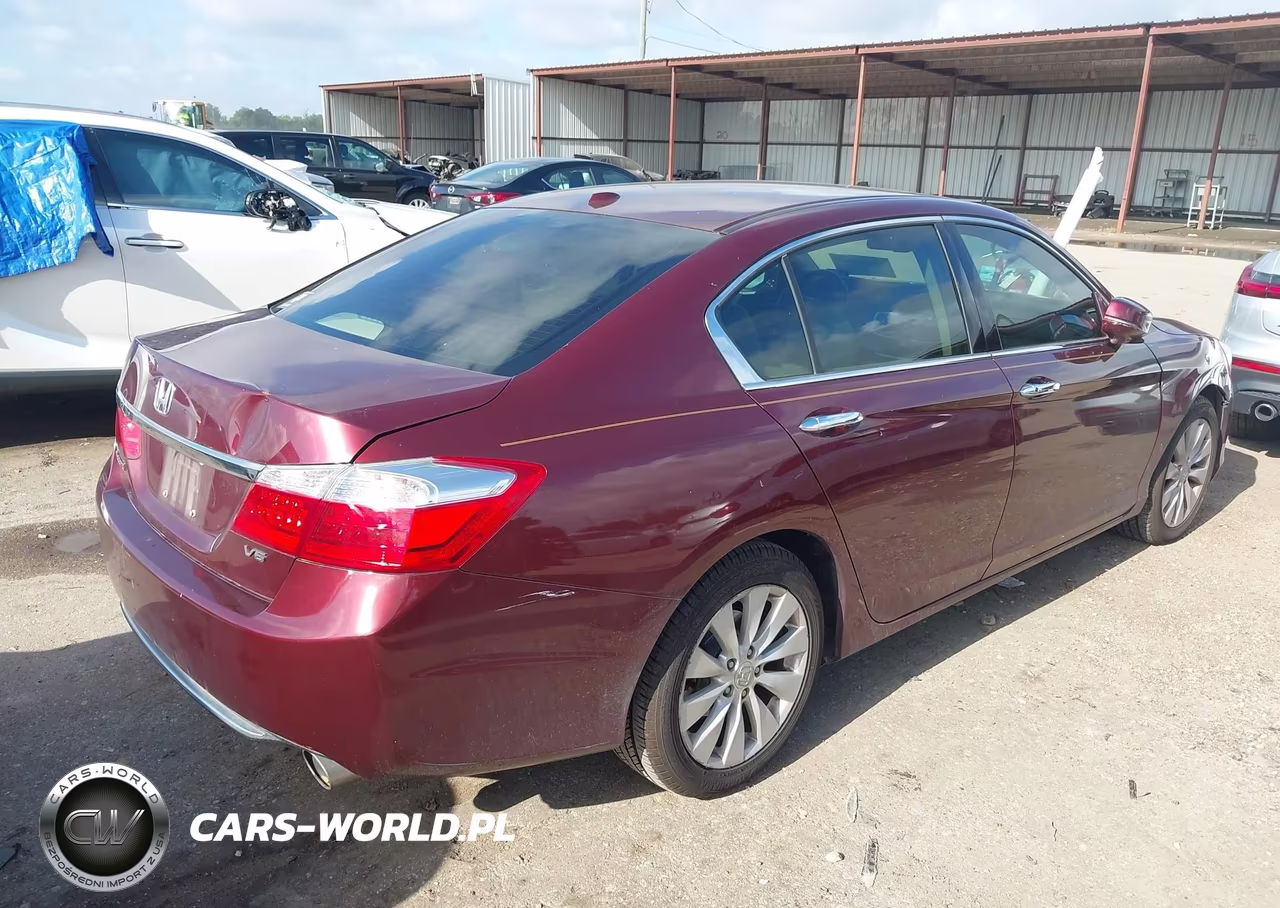 2013 Honda Accord Ex-L V-6 VIN:1HGCR3F83DA022822 - 4