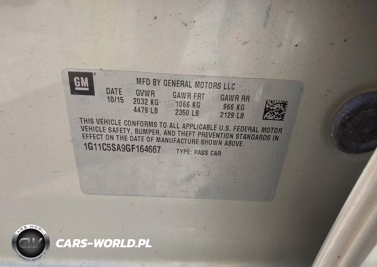 2016 Chevrolet Malibu Limited Lt VIN:1G11C5SA9GF164667 - 9