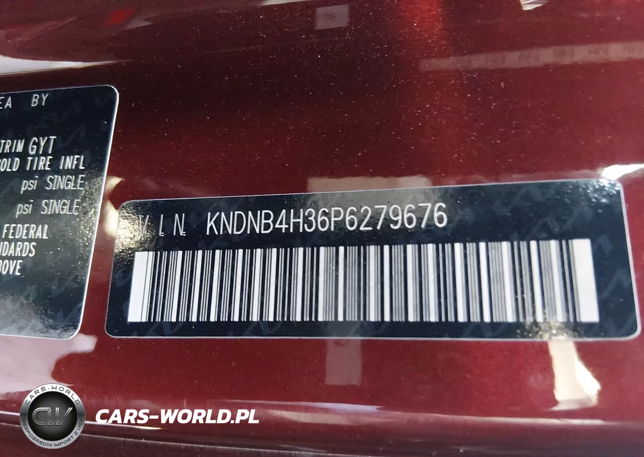 2023 Kia Carnival Mpv Lx Seat Package VIN:KNDNB4H36P6279676 - 9