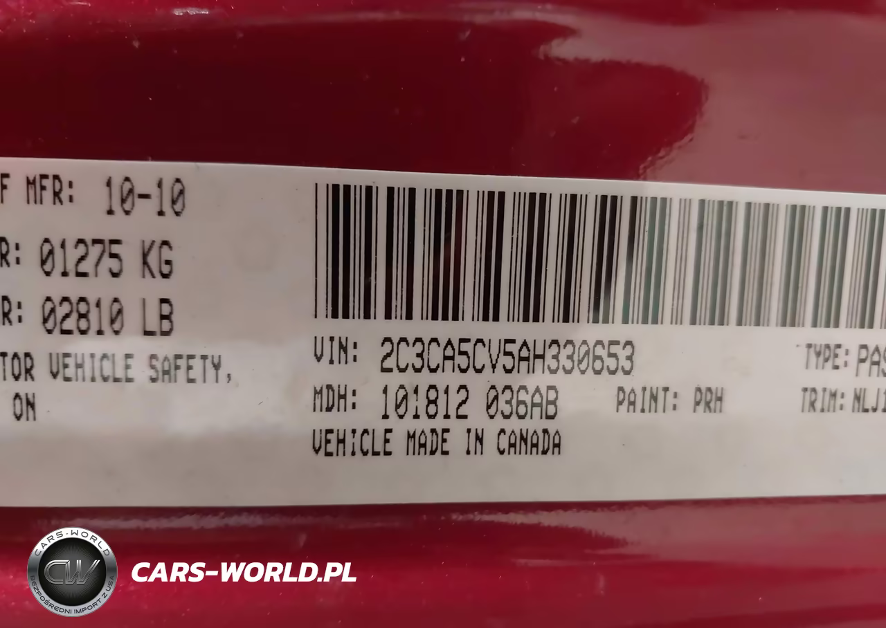 2010 Chrysler 300 Touring-Signature Series-Executive Series VIN:2C3CA5CV5AH330653 - 9