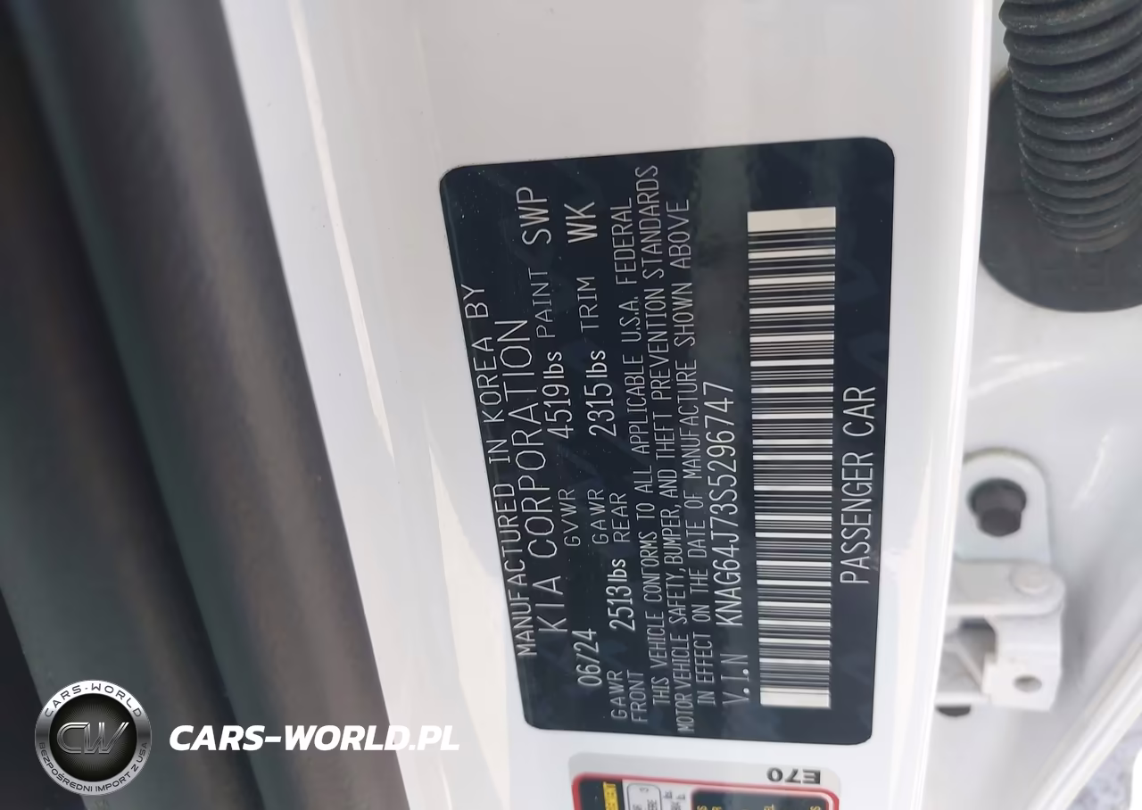 2025 Kia K5 Gt-Line VIN:KNAG64J73S5296747 - 9