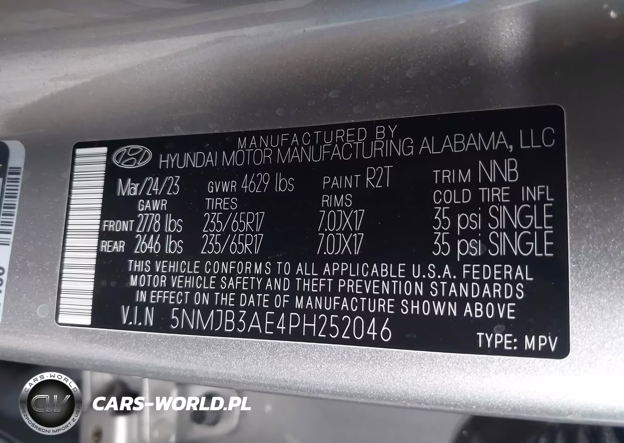 2023 Hyundai Tucson Sel VIN:5NMJB3AE4PH252046 - 9