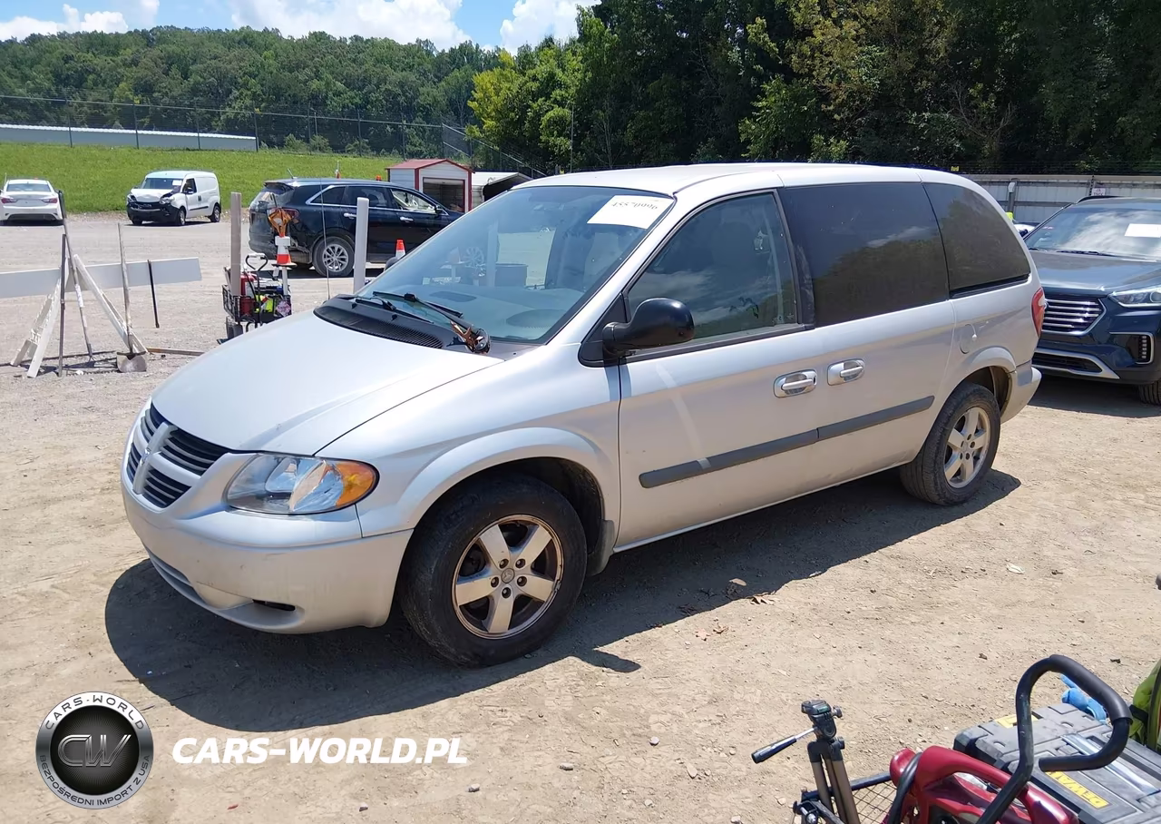 2006 Dodge Caravan Sxt VIN:1D4GP45R66B737633 - 2