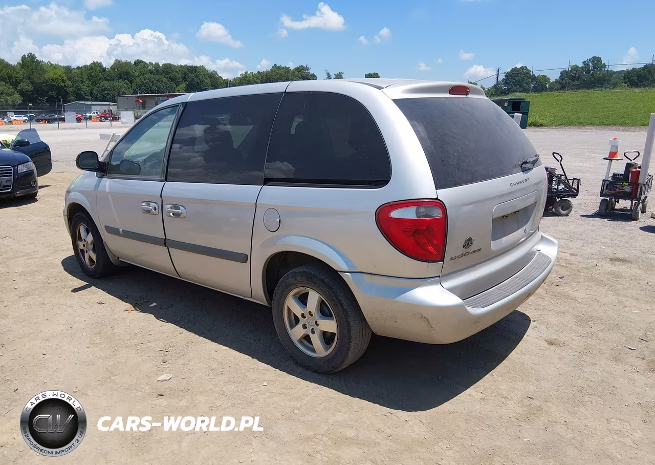 2006 Dodge Caravan Sxt VIN:1D4GP45R66B737633 - 3