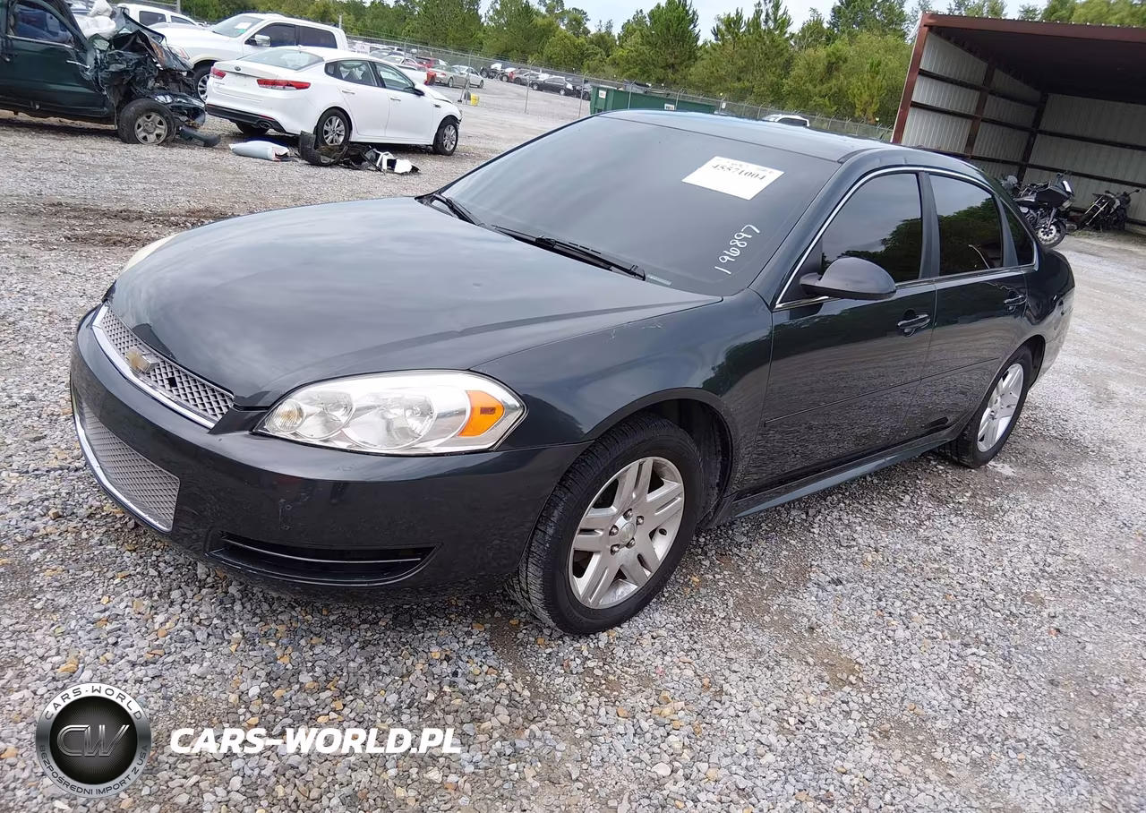 2013 Chevrolet Impala Lt VIN:2G1WB5E39D1196897 - 2