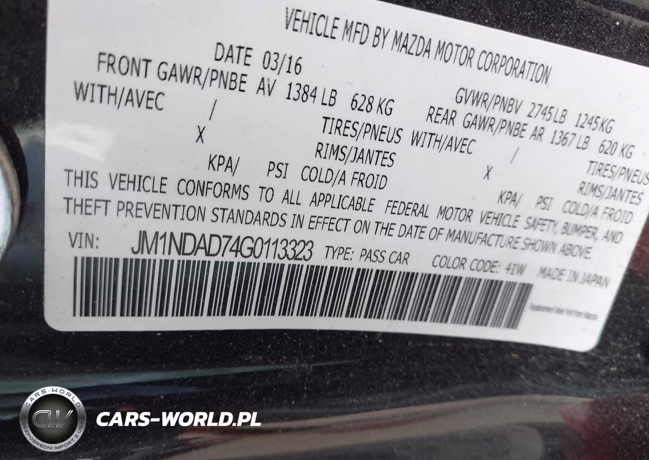 2016 Mazda Mx-5 Miata Grand Touring VIN:JM1NDAD74G0113323 - 9