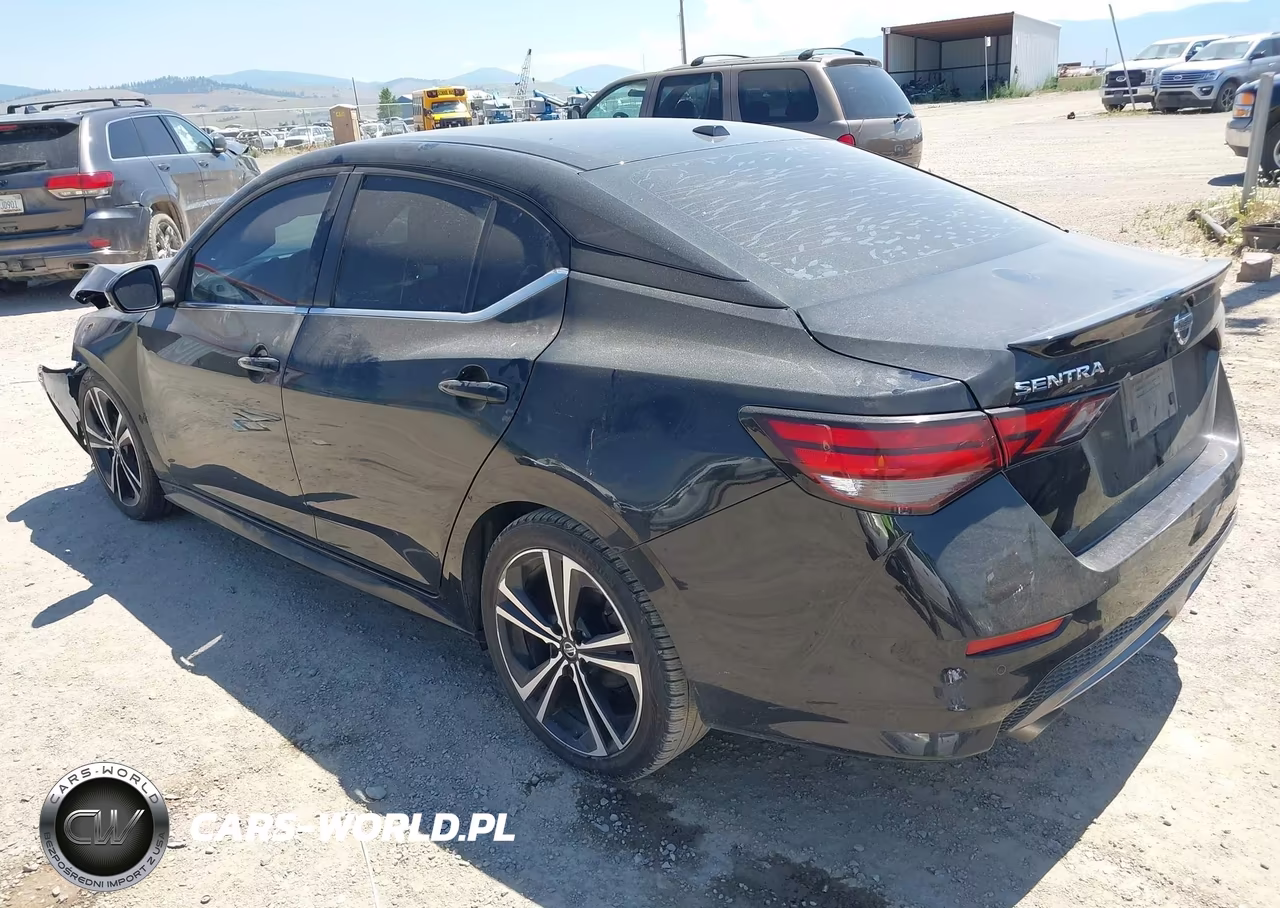 2020 Nissan Sentra Sr Xtronic Cvt VIN:3N1AB8DV5LY218712 - 3