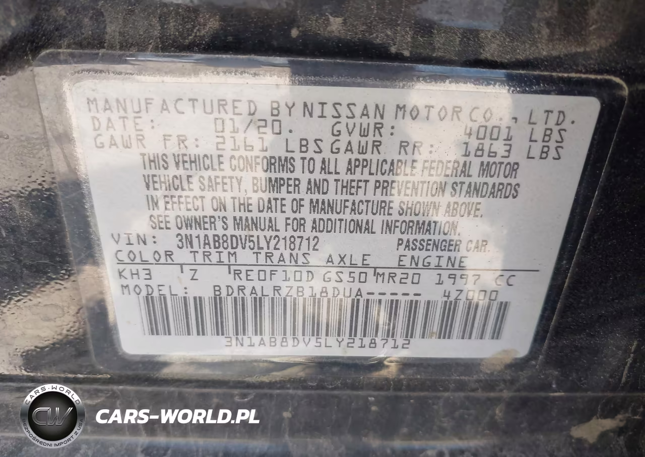 2020 Nissan Sentra Sr Xtronic Cvt VIN:3N1AB8DV5LY218712 - 9
