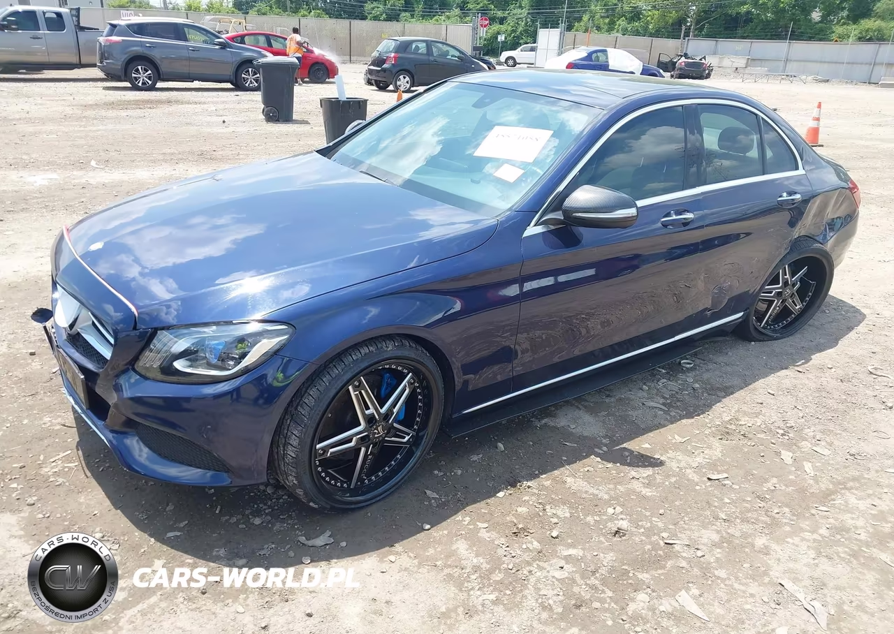 2015 Mercedes-Benz C 300 4Matic VIN:55SWF4KBXFU008694 - 2