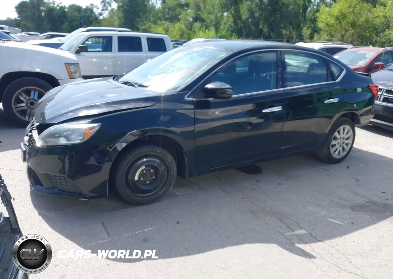 2017 Nissan Sentra Sv VIN:3N1AB7AP4HL641771 - 2