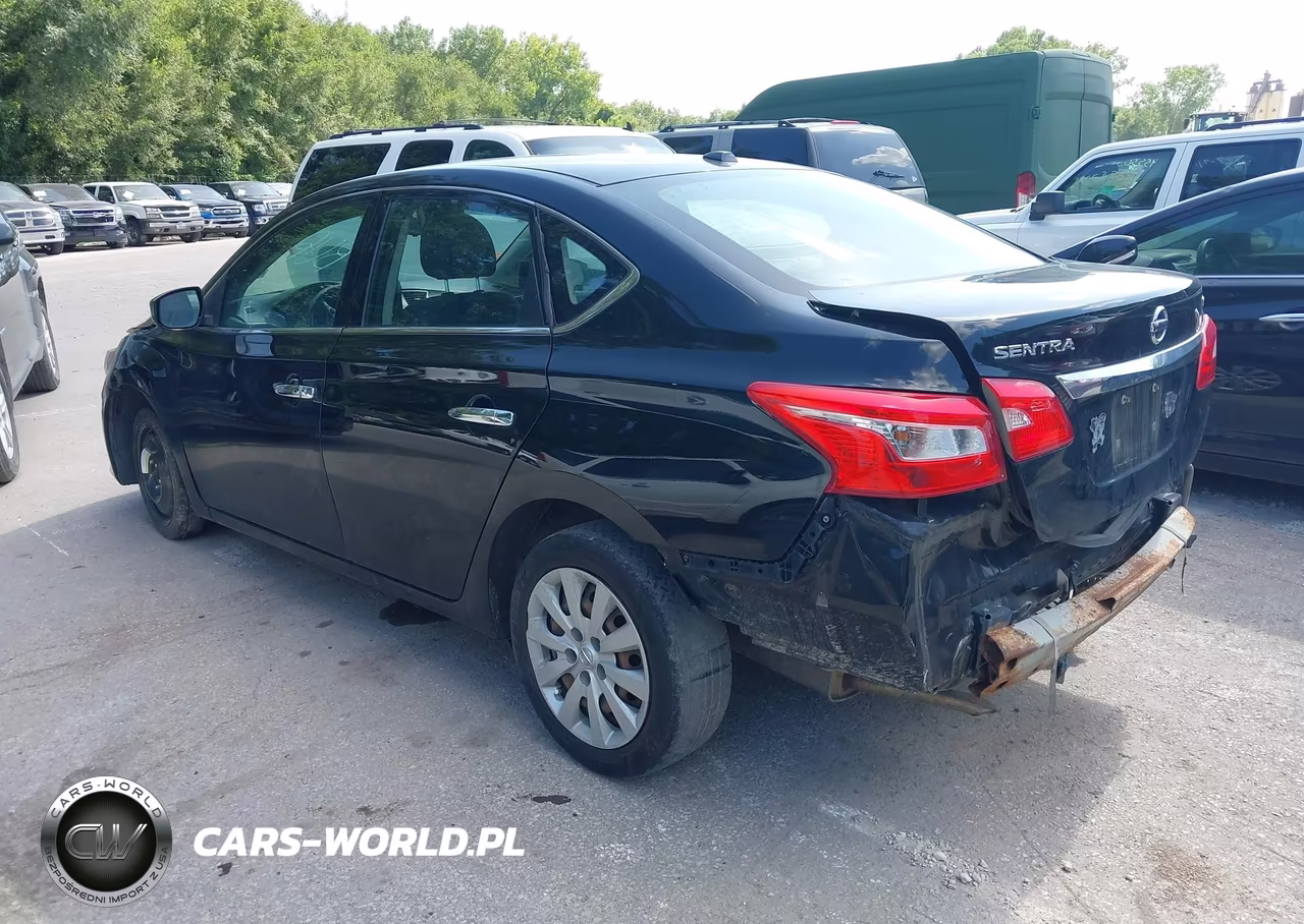 2017 Nissan Sentra Sv VIN:3N1AB7AP4HL641771 - 3