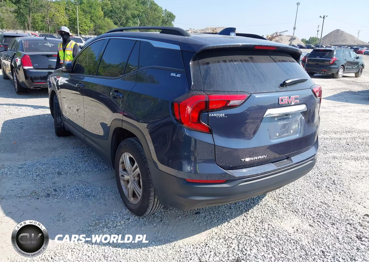 2019 GMC Terrain Sle VIN:3GKALMEV1KL120021 - 3