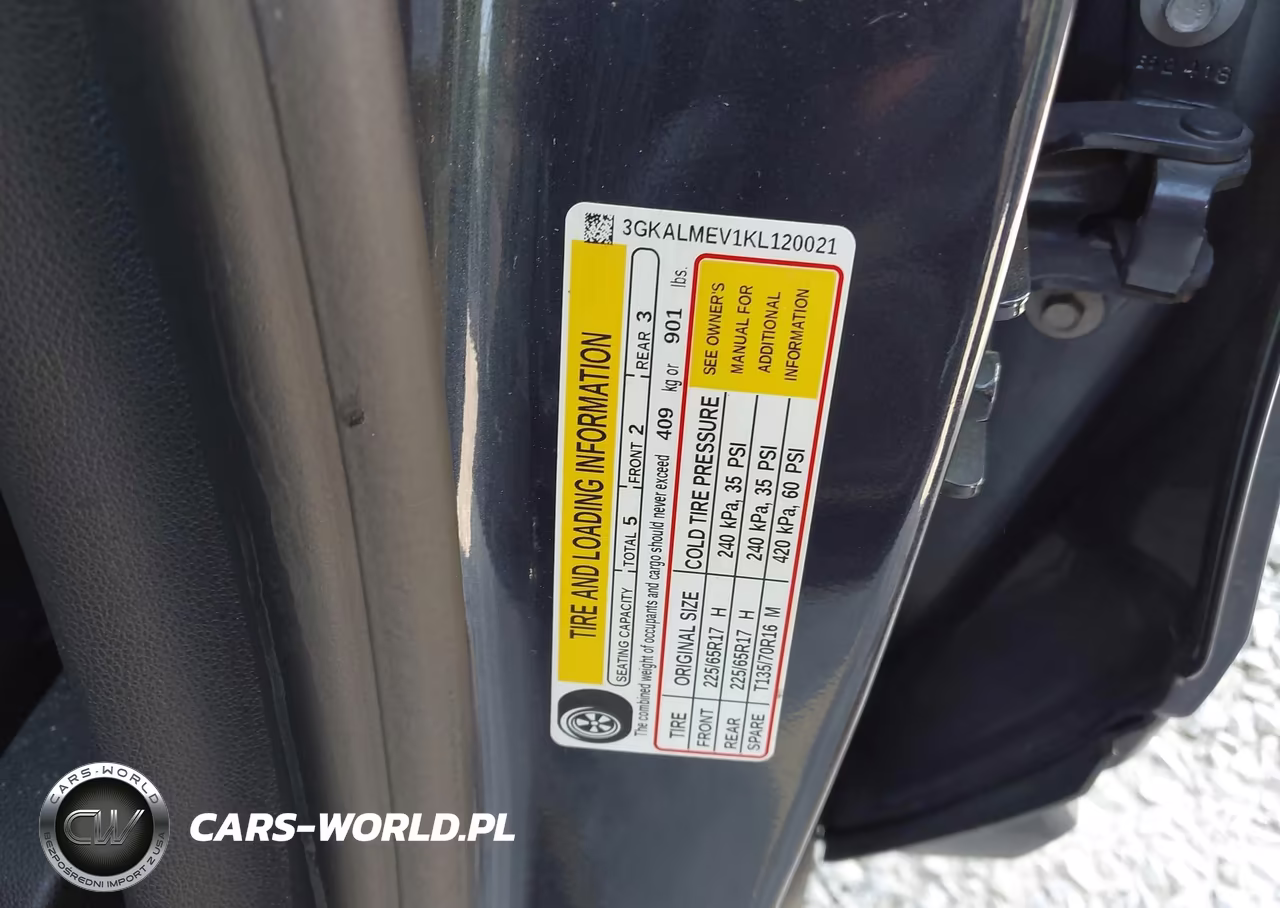 2019 GMC Terrain Sle VIN:3GKALMEV1KL120021 - 9
