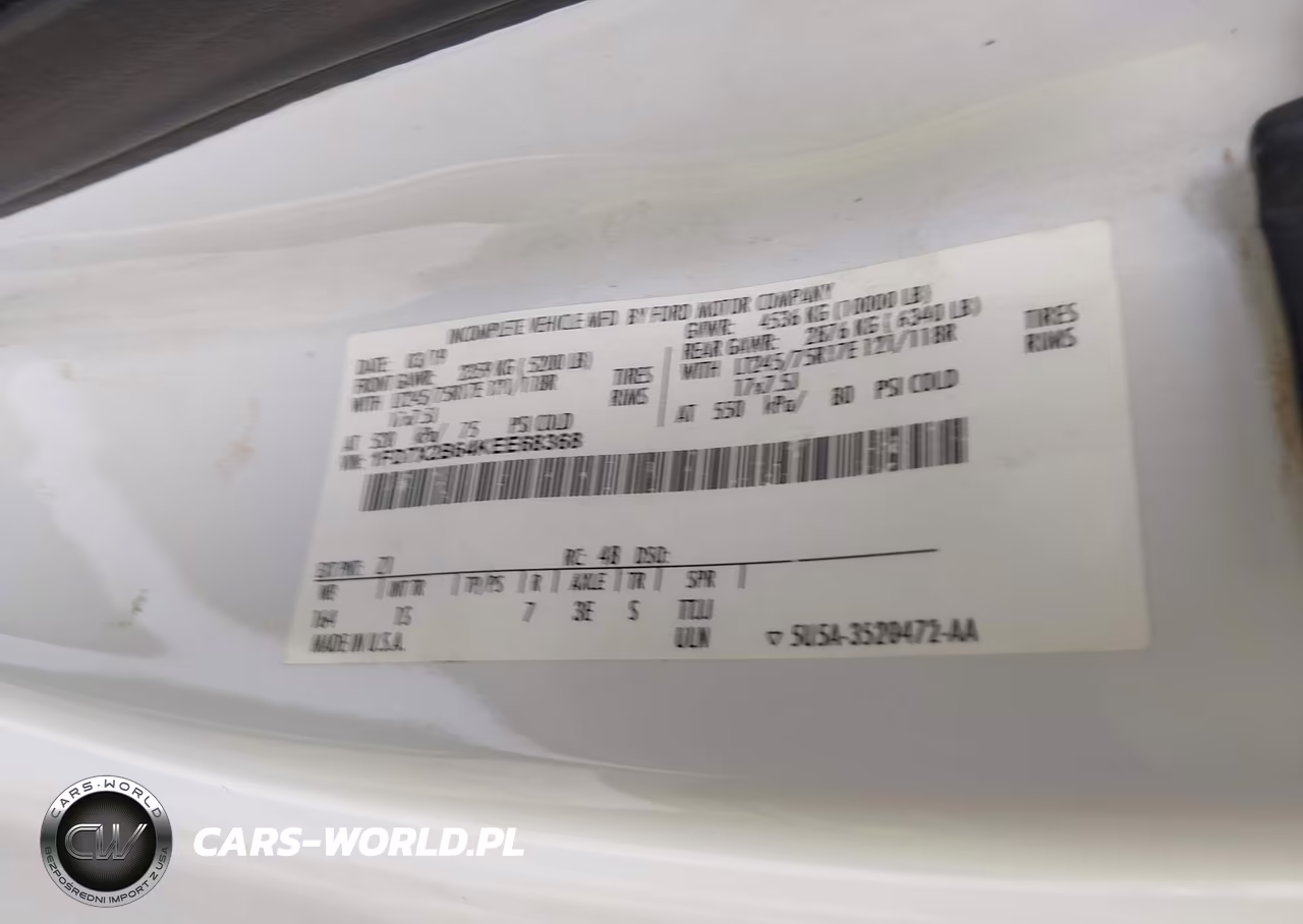 2019 Ford F-250 Lariat-Xl-Xlt VIN:1FD7X2B64KEE68368 - 9