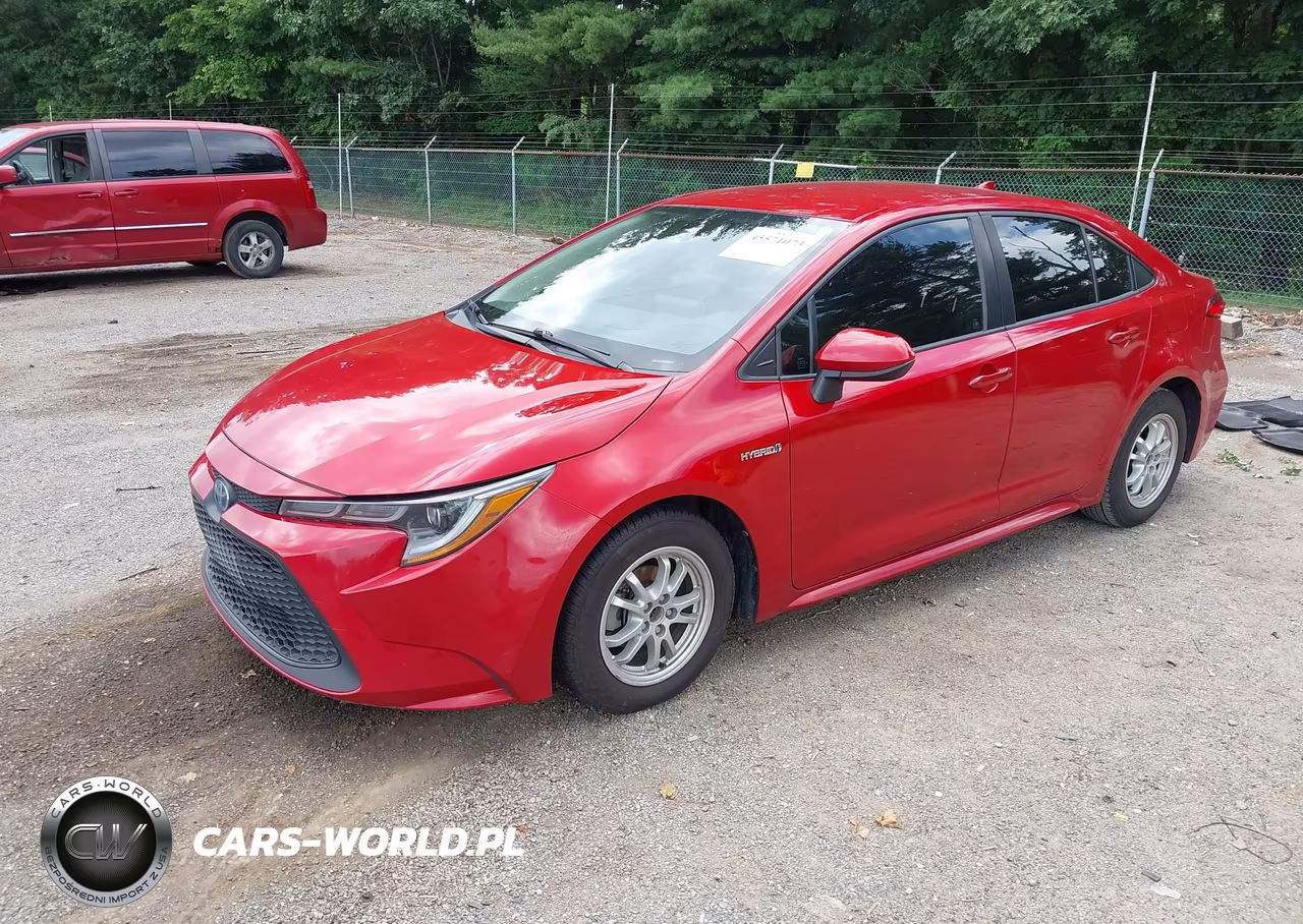 2021 Toyota Corolla Hybrid Le VIN:JTDEAMDE4MJ000793 - 2