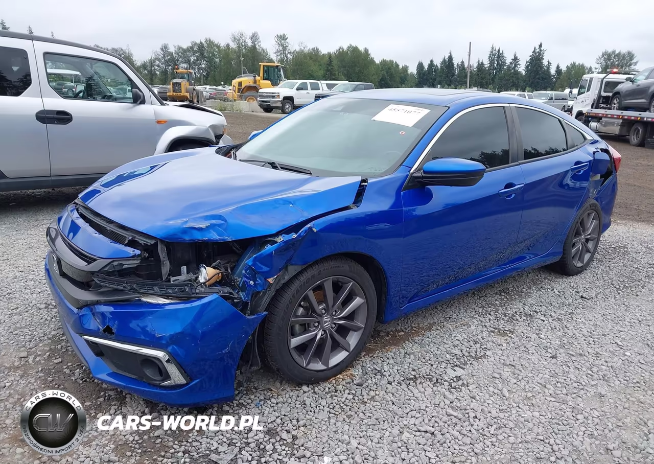 2020 Honda Civic Ex VIN:19XFC1F33LE208555 - 2