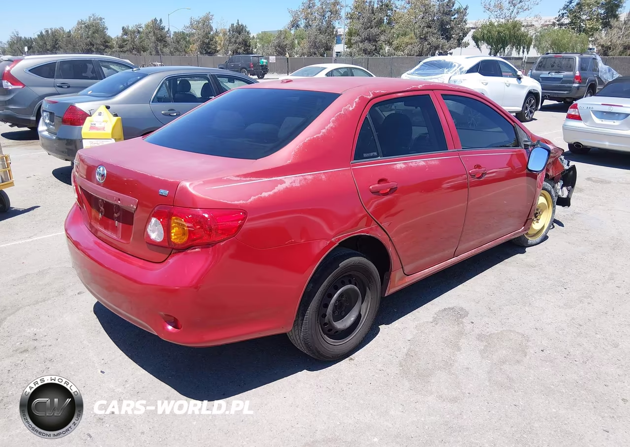 2009 Toyota Corolla Le VIN:JTDBL40E89J033712 - 4