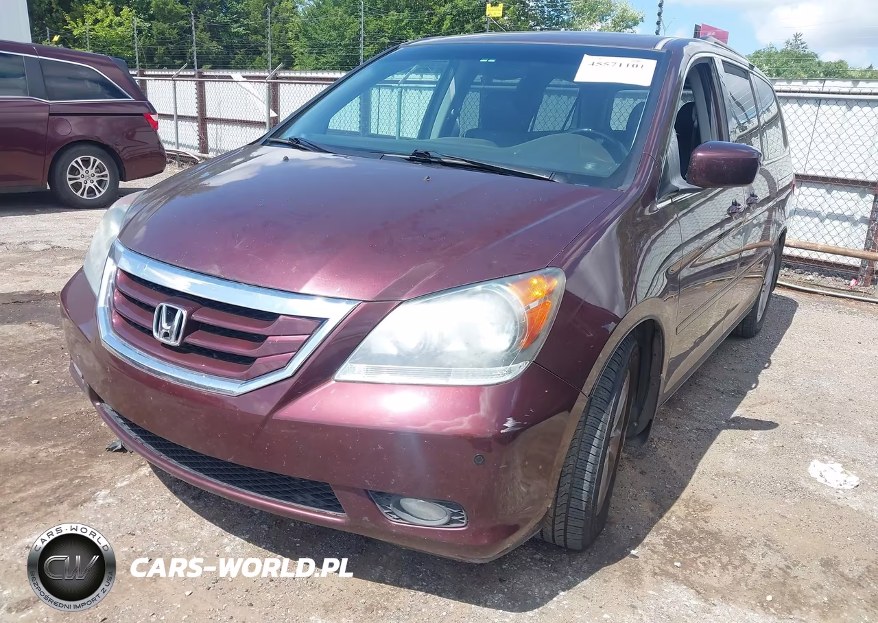 2010 Honda Odyssey Touring VIN:5FNRL3H92AB053224 - 2