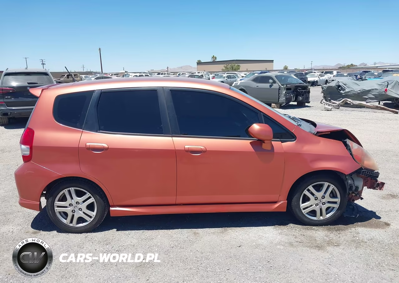 2007 Honda Fit Sport VIN:JHMGD37627S053021 - 14