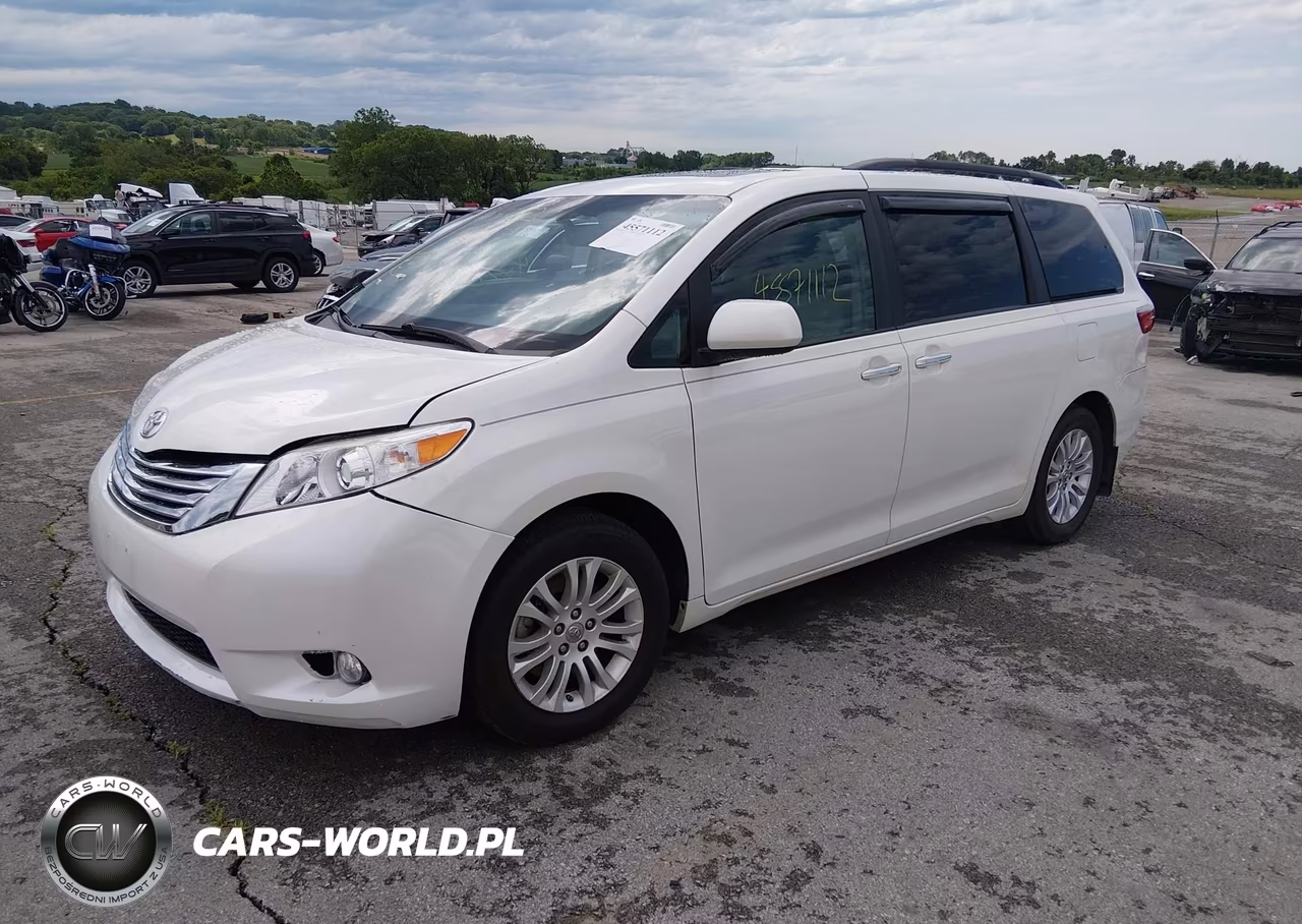 2017 Toyota Sienna Xle Premium 8 Passenger VIN:5TDYZ3DC6HS847872 - 2