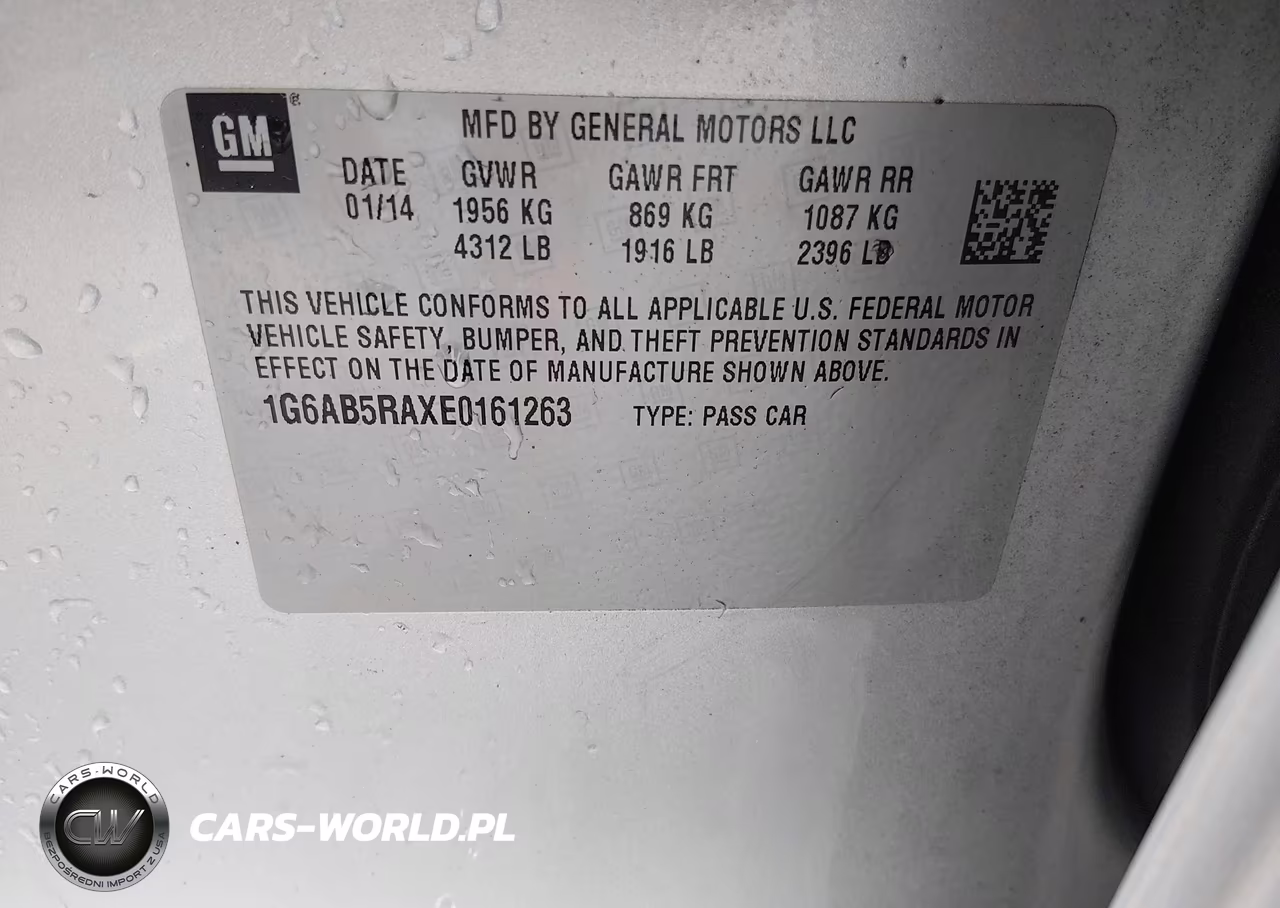 2014 Cadillac Ats Luxury VIN:1G6AB5RAXE0161263 - 9