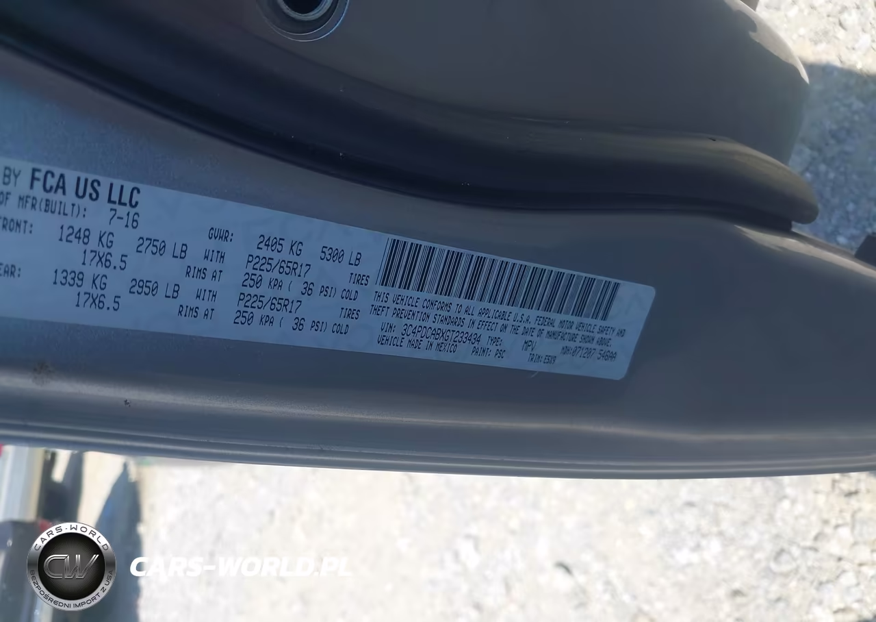 2016 Dodge Journey Se VIN:3C4PDCABXGT233434 - 9