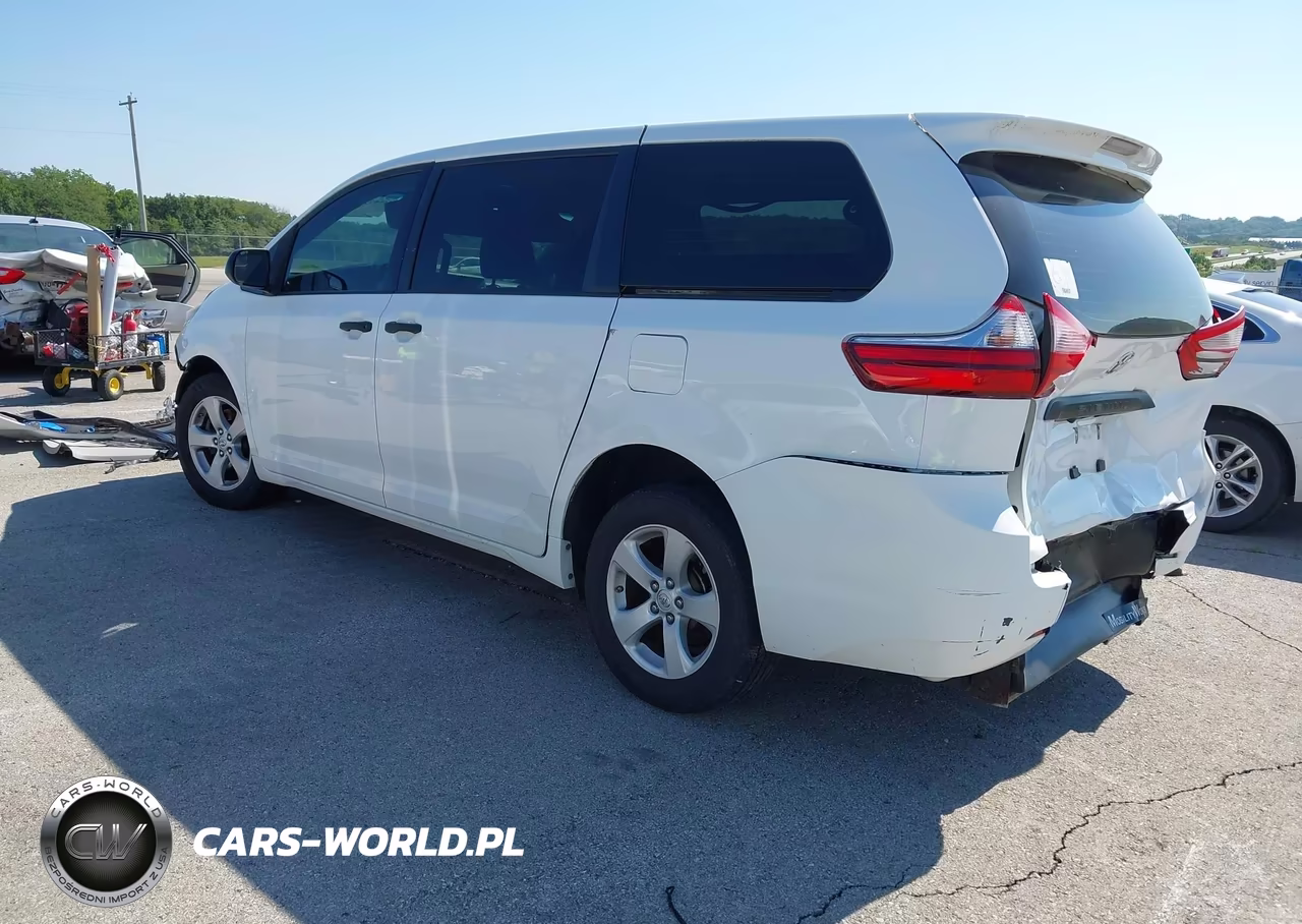 2017 Toyota Sienna L 7 Passenger VIN:5TDZZ3DC9HS876027 - 3
