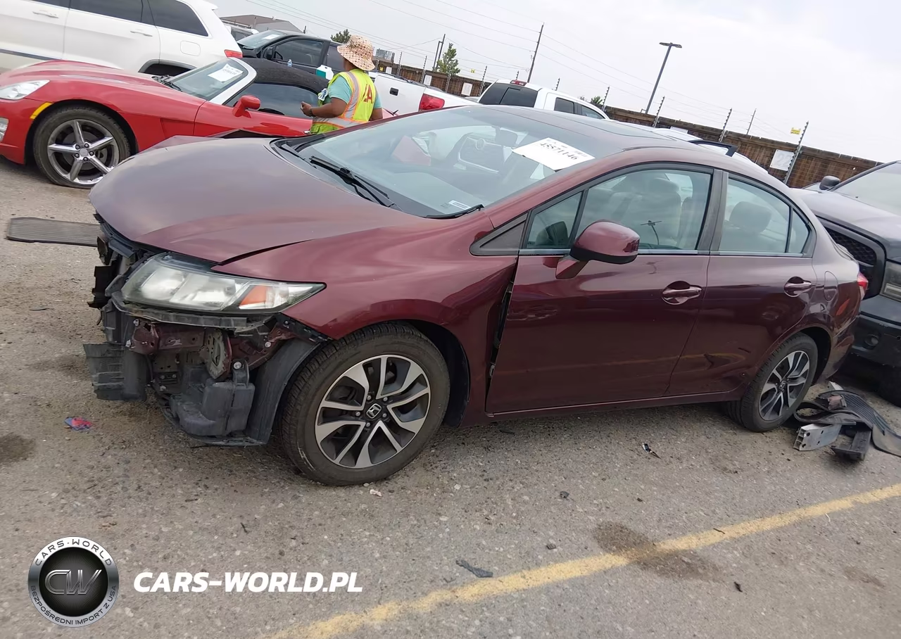 2013 Honda Civic Ex VIN:19XFB2F86DE037774 - 14