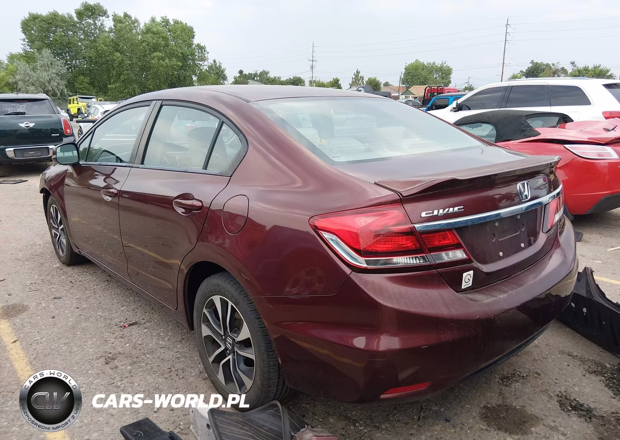 2013 Honda Civic Ex VIN:19XFB2F86DE037774 - 3