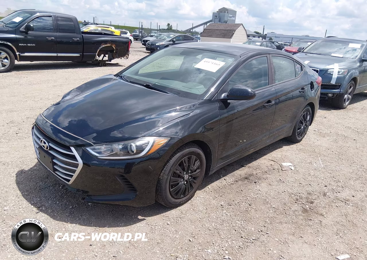 2018 Hyundai Elantra Se VIN:KMHD74LFXJU469882 - 2