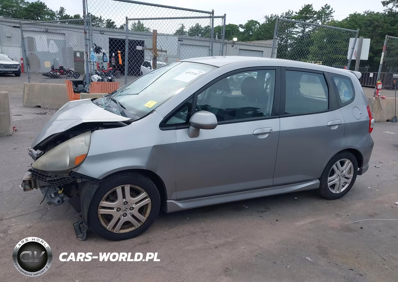 2007 Honda Fit Sport VIN:JHMGD38687S042507 - 14
