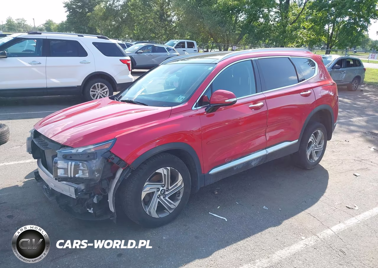 2021 Hyundai Santa Fe Sel VIN:5NMS3DAJ8MH362405 - 2